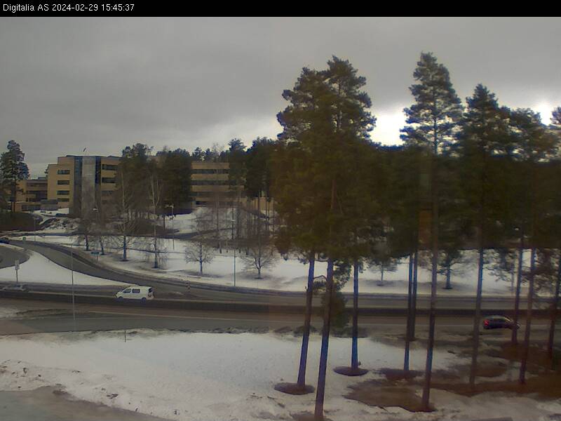 Webcam Hønefoss, Ringerike, Buskerud, Norwegen